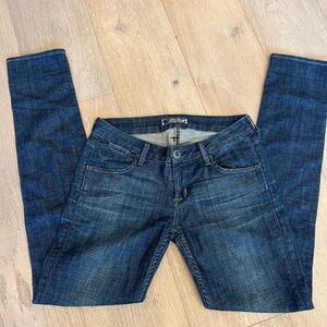 Hudson jeans skinny low rise vintage 27